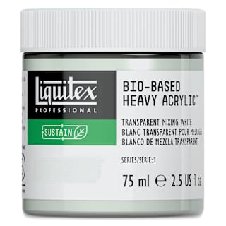 Liquitex Bio-Based Heavy Acrylic Paint - Transparent Mixing White, 75 ml