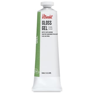 Utrecht Artists' Acrylic Gel Medium - Gloss Gel Medium, 2 oz tube