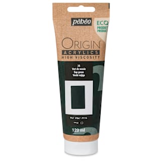 Pebeo Origin Acrylic Paint - Sap Green, 120 ml