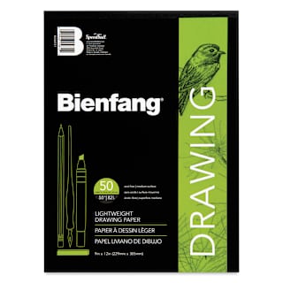 Bienfang Drawing Paper Pad - 9" x 12", 50 Sheets