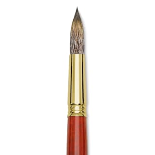 Blick Master Synthetic Brush - Round, Long Handle, Size 18