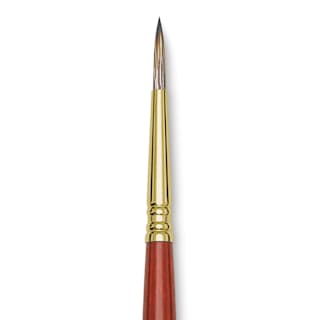 Blick Master Synthetic Brush - Round, Long Handle, Size 4