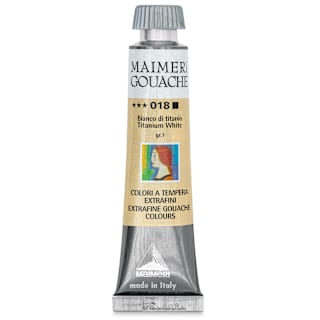 Maimeri Artist Gouache - Titanium White, 20 ml tube