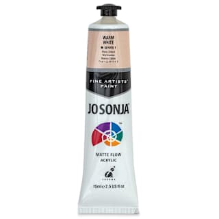 Jo Sonja's Artist Acrylic - Warm White, 2.5 oz tube