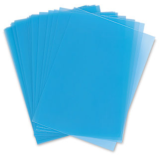 Grafix Impress Monoprint Plates - 5" x 7", Pkg of 24