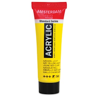 Amsterdam Standard Series Acrylic - Azo Yellow Light, 20 ml Tube
