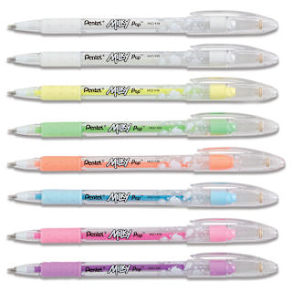 Pentel Milky Pop Pens - Set of 8, Assorted Colors