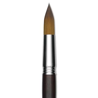 Escoda Prado Tame Synthetic Brush - Round, Short Handle, Size 22
