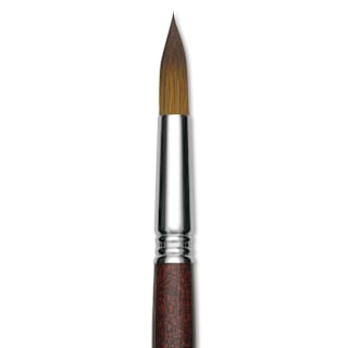 Escoda Prado Tame Synthetic Brush - Round, Short Handle, Size 16
