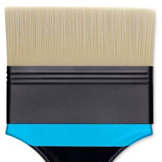 Princeton Aspen Series 6500 Synthetic Brush - Flat Mottler, Size 4"