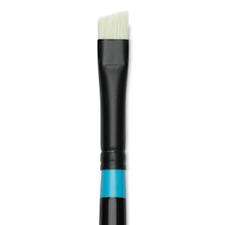 Princeton Series 6500 Aspen Synthetic Brush - Size 4, Short Angle Bright, Long Handle