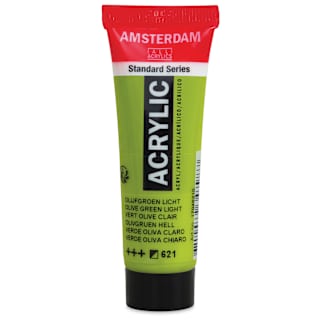 Amsterdam Standard Series Acrylic - Olive Green Light, 20 ml Tube