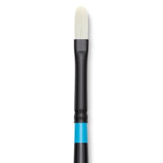 Princeton Series 6500 Aspen Synthetic Brush - Size 2, Filbert, Long Handle