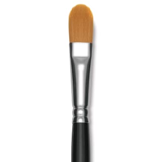 Utrecht Synthetic Sablette Brush - Long Handle, Filbert, Size 12