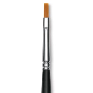 Utrecht Synthetic Sablette Brush - Long Handle, Flat, Size 2