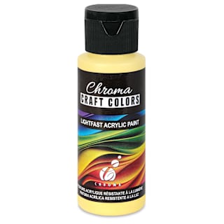 Chroma Craft Colors Acrylic Paint - Salted Butter, 2 oz