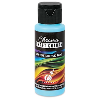 Chroma Craft Colors Acrylic Paint - Blue Sky, 2 oz