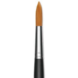 Utrecht Synthetic Sablette Round - Size 18, Short Handle