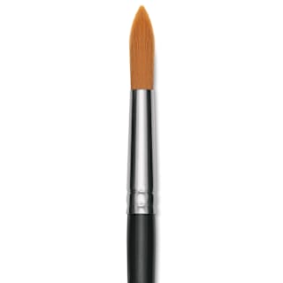 Utrecht Synthetic Sablette Round - Size 12, Short Handle