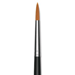Utrecht Synthetic Sablette Round - Size 7, Short Handle