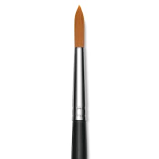 Utrecht Synthetic Sablette Round - Size 8, Short Handle