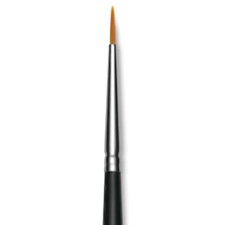 Utrecht Synthetic Sablette Round - Size 0, Short Handle
