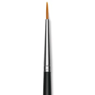 Utrecht Synthetic Sablette Round - Size 1, Short Handle