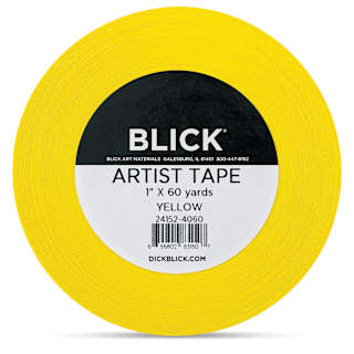 Blick Artist Tape - Yellow, 1" x 60 yds