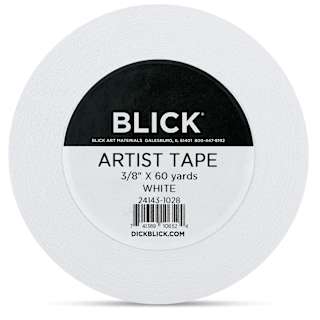 Blick Artist Tape - White, 3/8" x 60 yds
