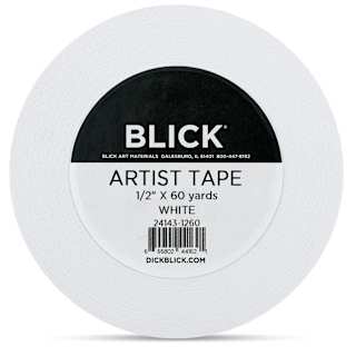 Blick Artist Tape - White, 1/2" x 60 yds