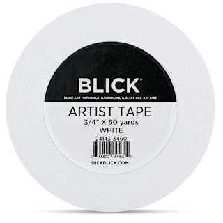 Blick Artist Tape - White, 3/4" x 60 yds