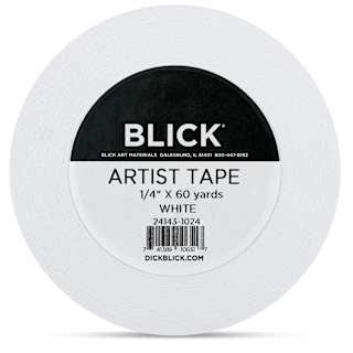 Blick Artist Tape - White, 1/4" x 60 yds