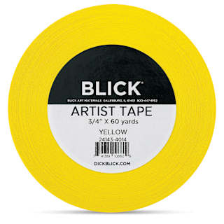 Blick Artist Tape - Yellow, 3/4" x 60 yds