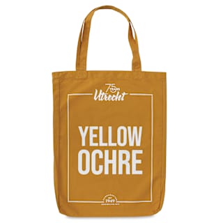 Utrecht Tote Bag - Yellow Ochre, 15" x 21-1/2”