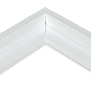 Ampersand Floaterframe - Bold, White 8" x 10", 7/8" panel
