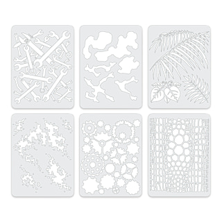 Iwata Artool Freehand Template - Set of 6, Kustom FX 4 Mini