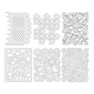 Iwata Artool Freehand Template - Set of 6, Kustom FX II Mini