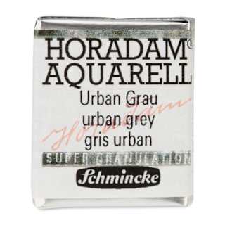Schmincke Horadam Aquarell Watercolor - Urban Grey, Supergranulation, Half Pan