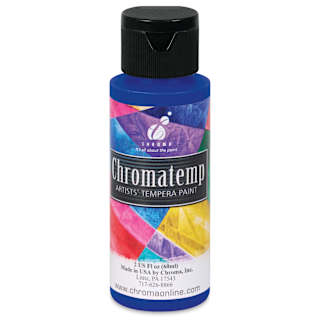 Chroma Chromatemp Artists' Tempera Paint - Ultramarine Blue, 2 oz