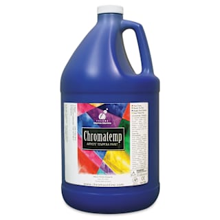 Chroma Chromatemp Artists' Tempera Paint - Ultramarine Blue, 128 oz