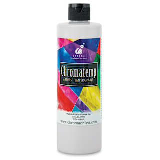 Chroma Chromatemp Artists' Tempera Paint - White, Pint