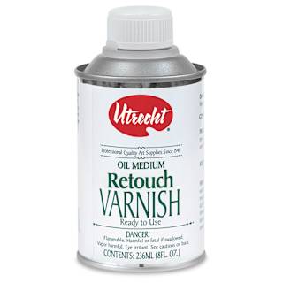 Utrecht Retouch Varnish - 8 oz, Can