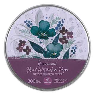 Hahnemühle Round Watercolor Paper - 5", Pkg of 30 Sheets