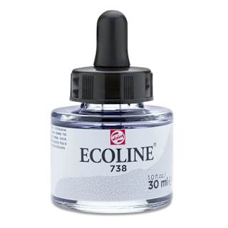 Ecoline Liquid Watercolor with Dropper - Cold Gray Light, 30 ml jar