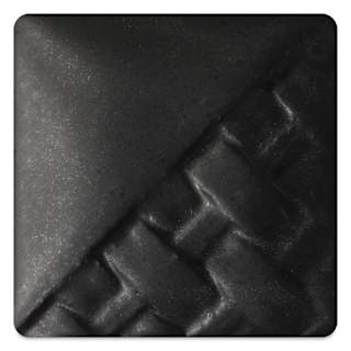 Mayco Stoneware Matte Glaze - Black Matte, 128 oz