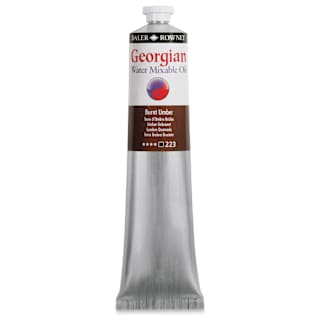 Georgian Water Mixable Oil - Burnt Umber, 200 ml