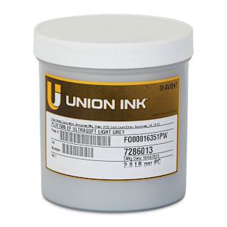 Union Ultrasoft Plastisol Liberty Series Ink - Quart, Light Gray