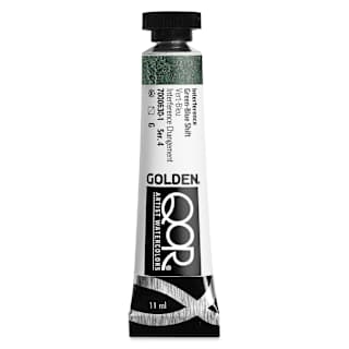 QoR Modern Watercolor - Interference Green-Blue Shift, 11 ml tube