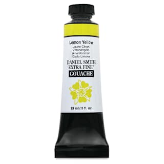 Daniel Smith Extra Fine Gouache - Lemon Yellow, 15 ml
