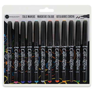 Manuscript CalliCreative Italic Marker - Fine Point, Set of 12